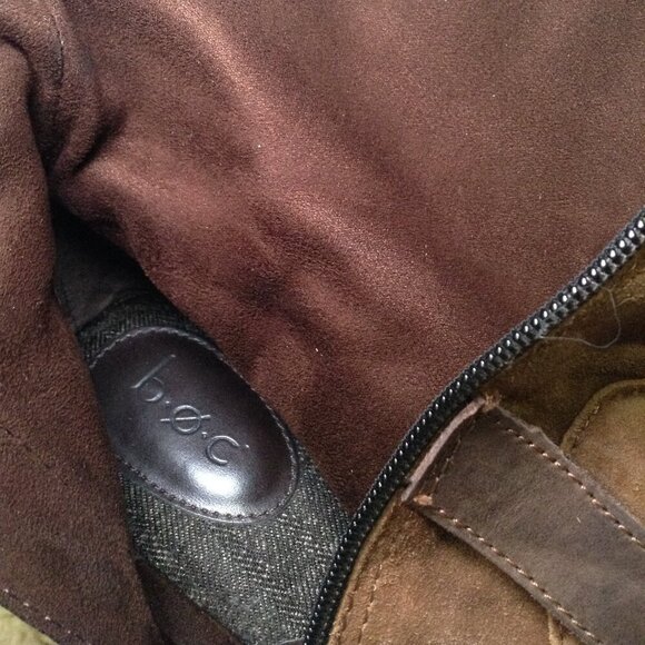 BOC "Dakota" Suede Boots, "11", Western, Equestrian, Avant Garde, Quiet Lux Chic - Picture 9 of 9